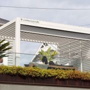 Baltic Manual Freestanding Louvre Roof Aluminium Pergola gallery detail image