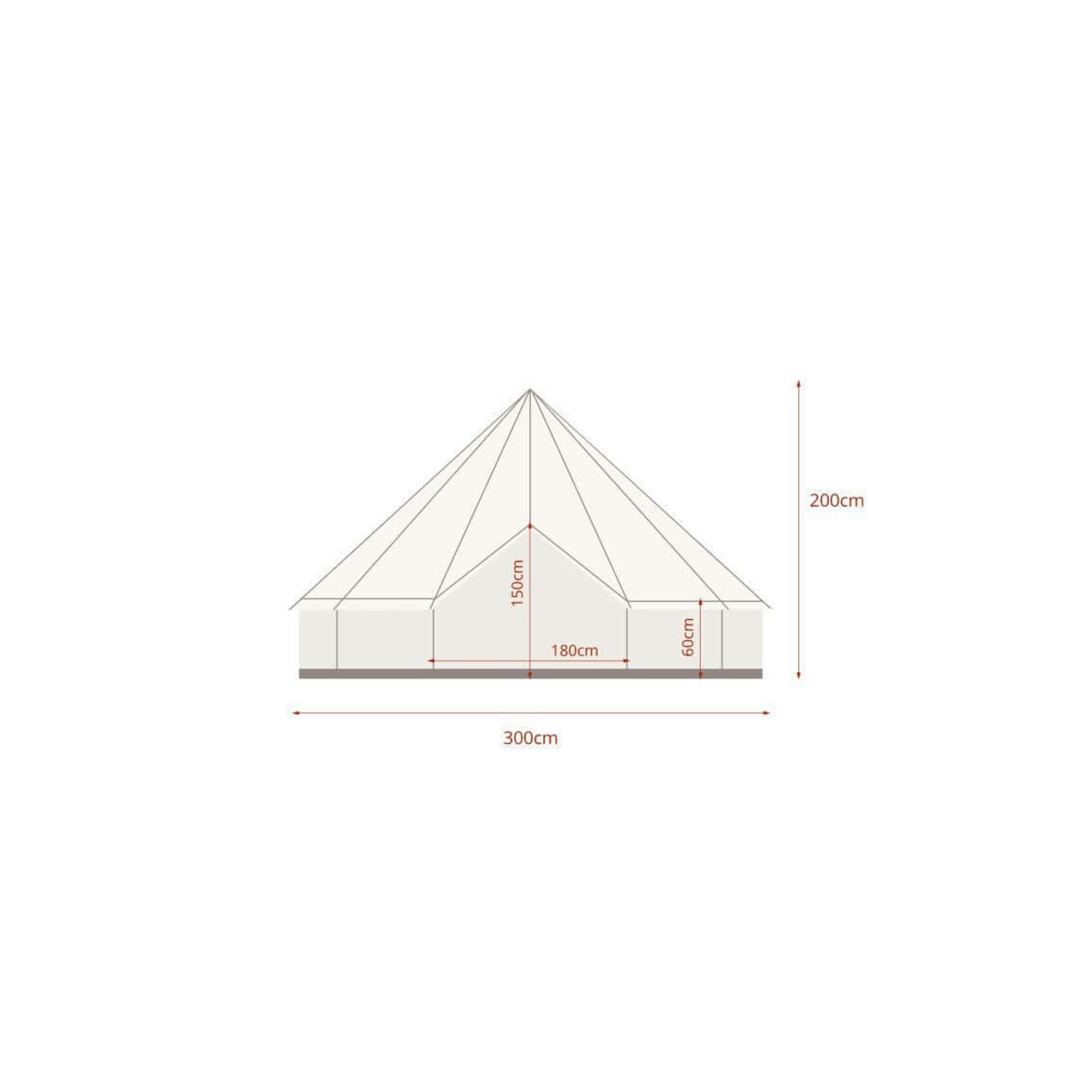 Living Culture 3m Glamping Bell Tent gallery detail image