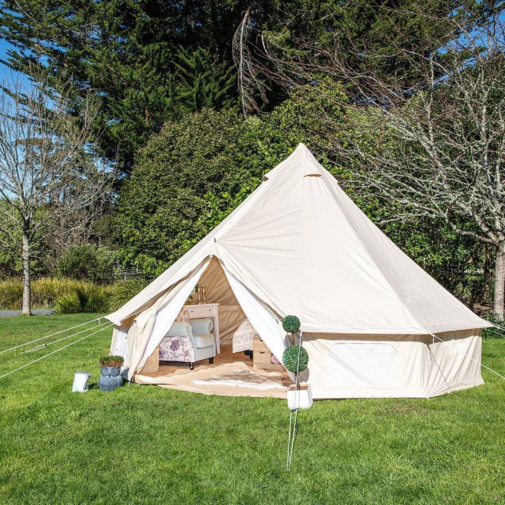 Living Culture 3m Glamping Bell Tent gallery detail image