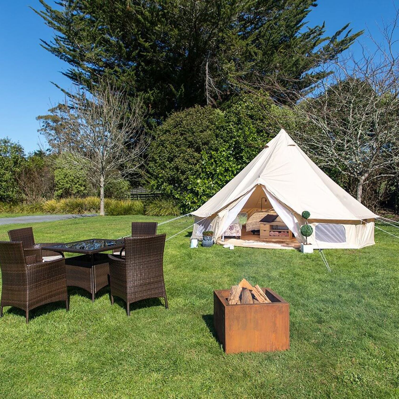 Living Culture 3m Glamping Bell Tent gallery detail image