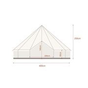 Living Culture 4m Glamping Bell Tent gallery detail image