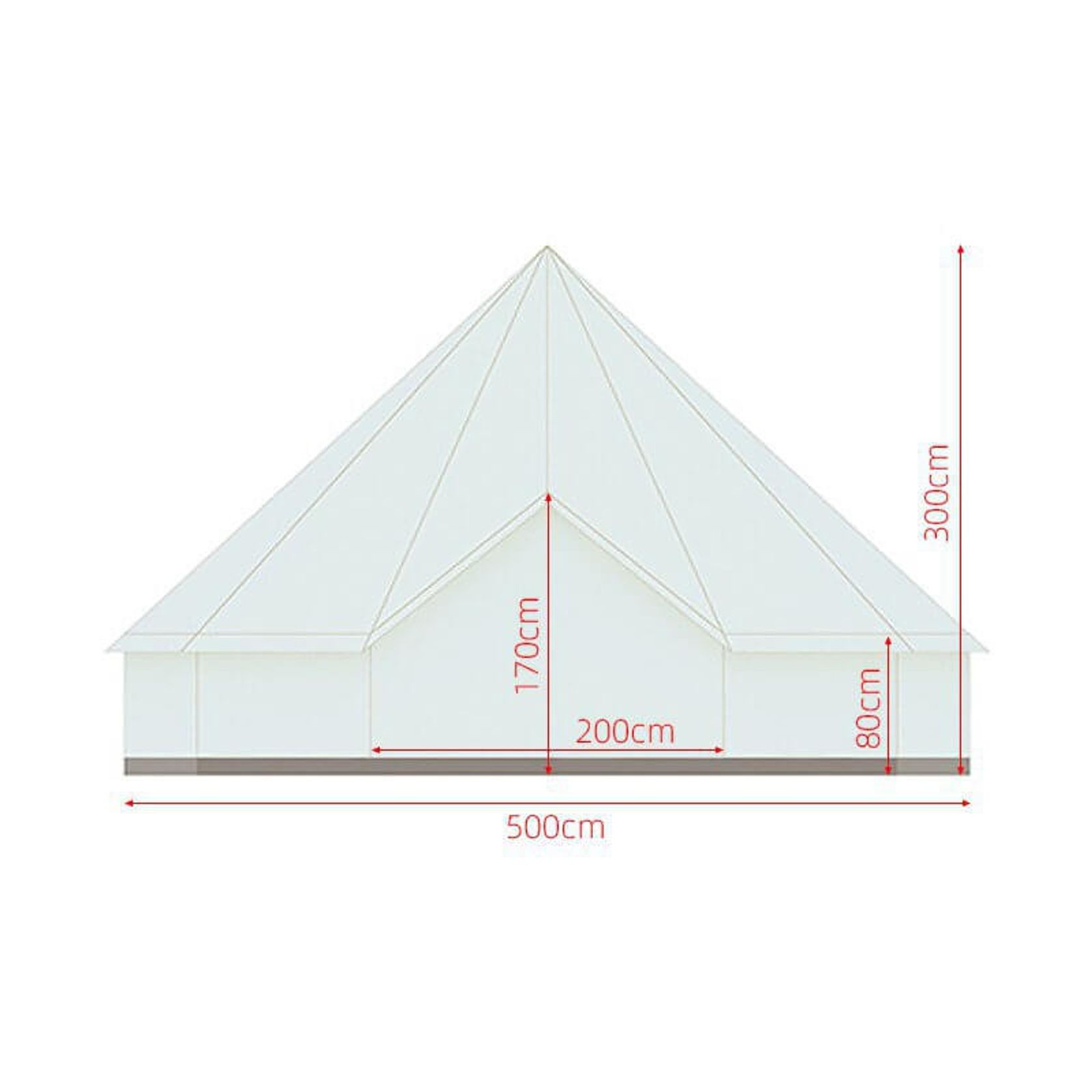 Living Culture 5m Glamping Bell Tent gallery detail image