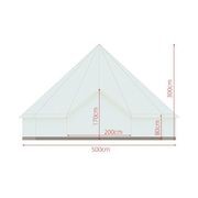 Living Culture 5m Glamping Bell Tent gallery detail image