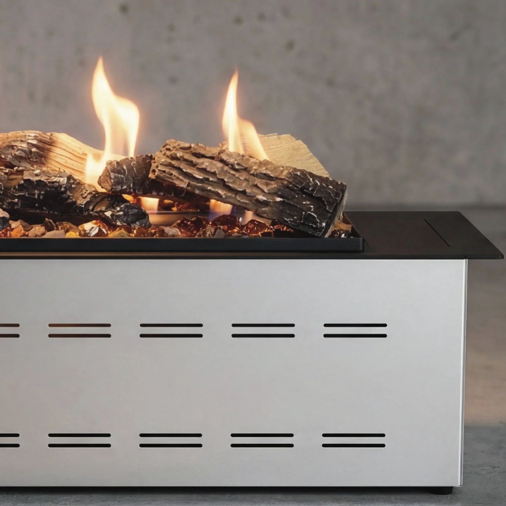 Decoflame BEV LogicWood Fireplace gallery detail image