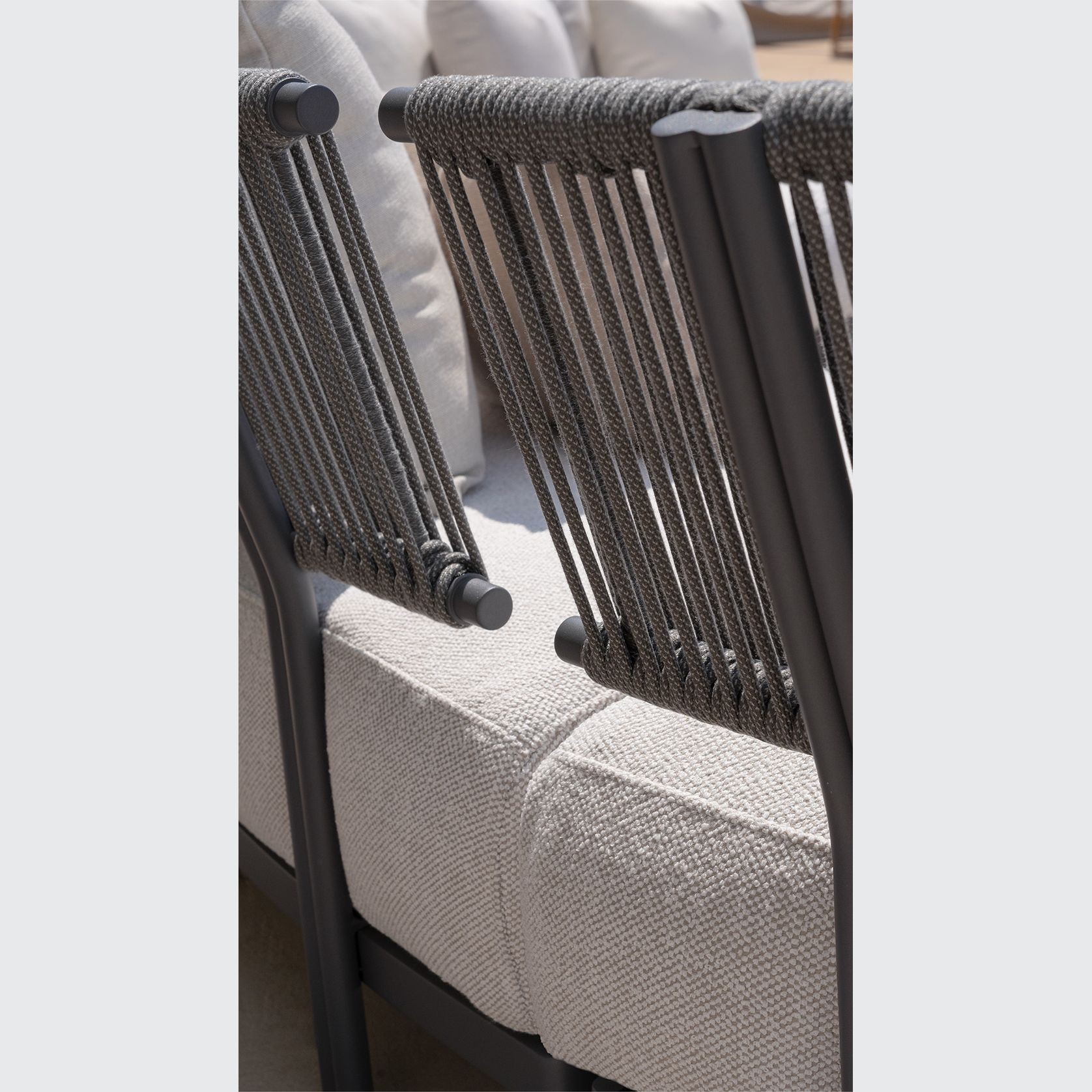 Loto Curved Modular Outdoor Sofa by Atmosphera gallery detail image