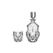 Bohemia Crystal 7 pieces Clear Lunar Decanter  Tumblers Set gallery detail image