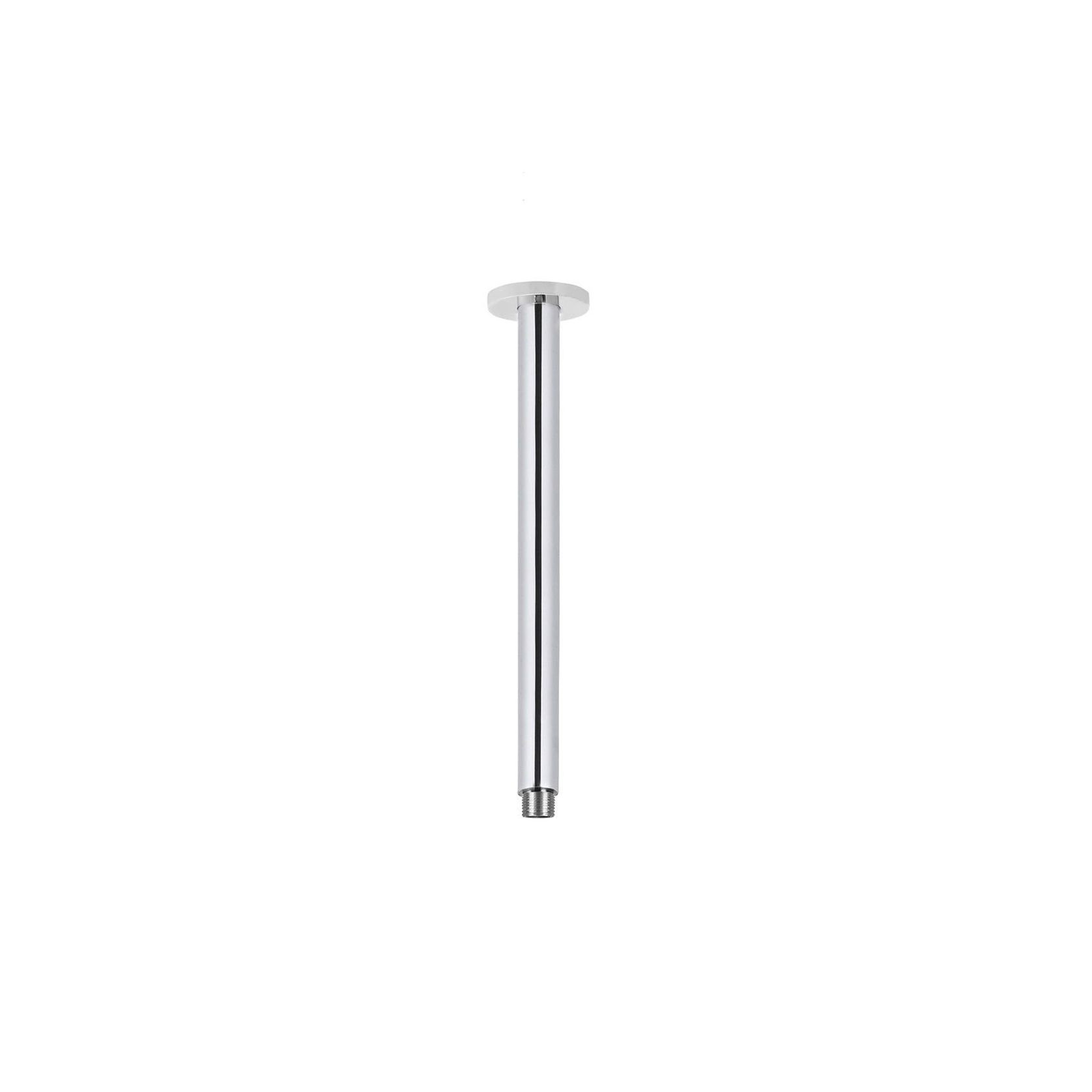 Round Ceiling Shower Arm 300mm - Polished Chrome gallery detail image