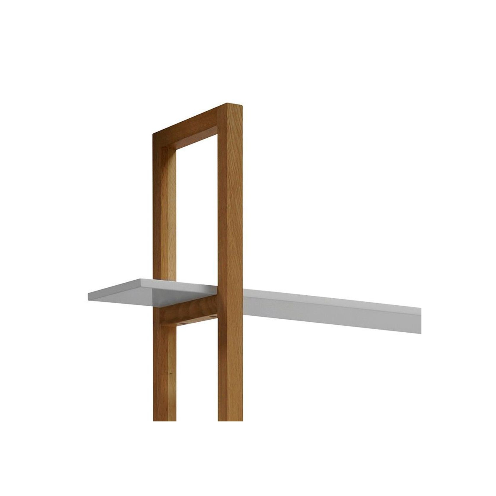 MAREN Display Unit 110 cm - Natural & White gallery detail image