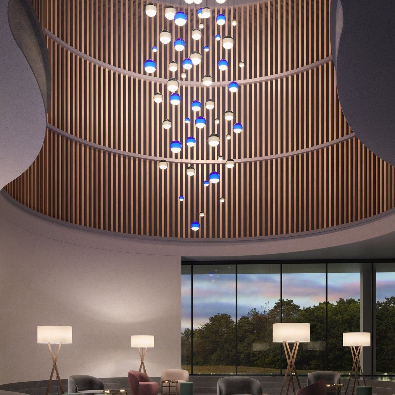Dipping Light Pendant by Marset gallery detail image
