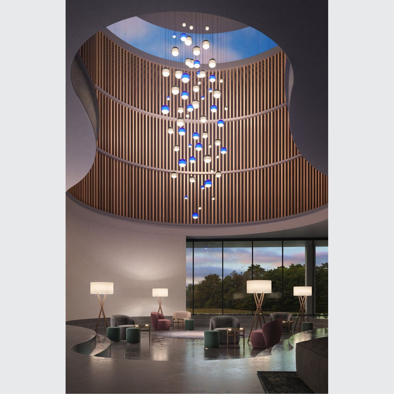 Dipping Light Pendant by Marset gallery detail image