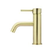 Round Basin Mixer Curved - Tiger Bronze gallery detail image