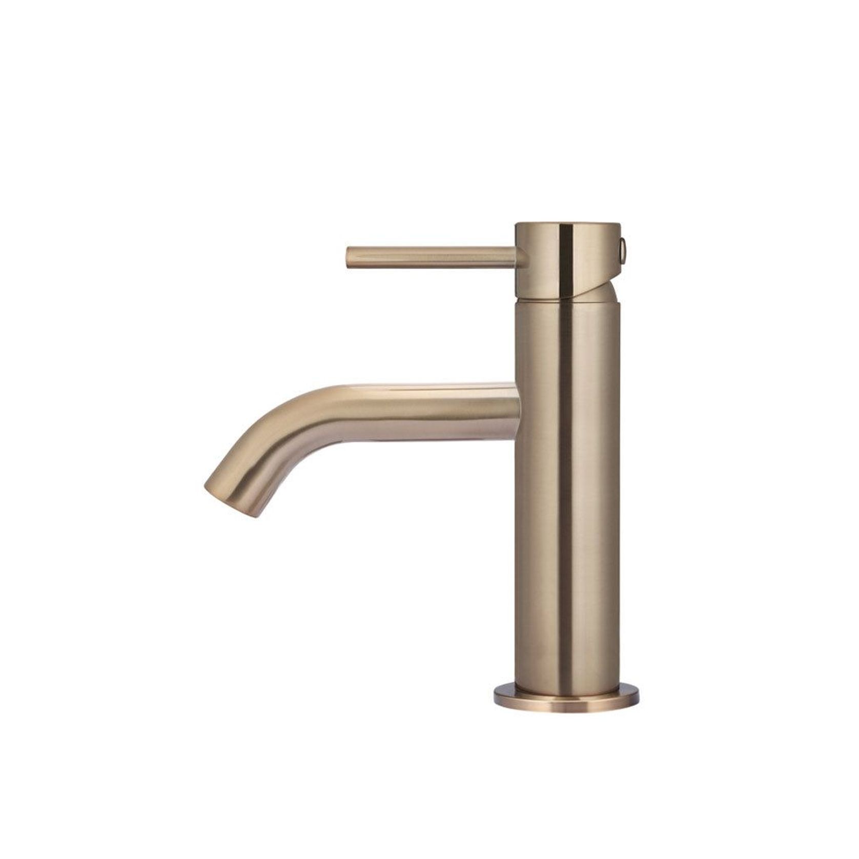 Piccola Basin Mixer Tap - Champagne gallery detail image