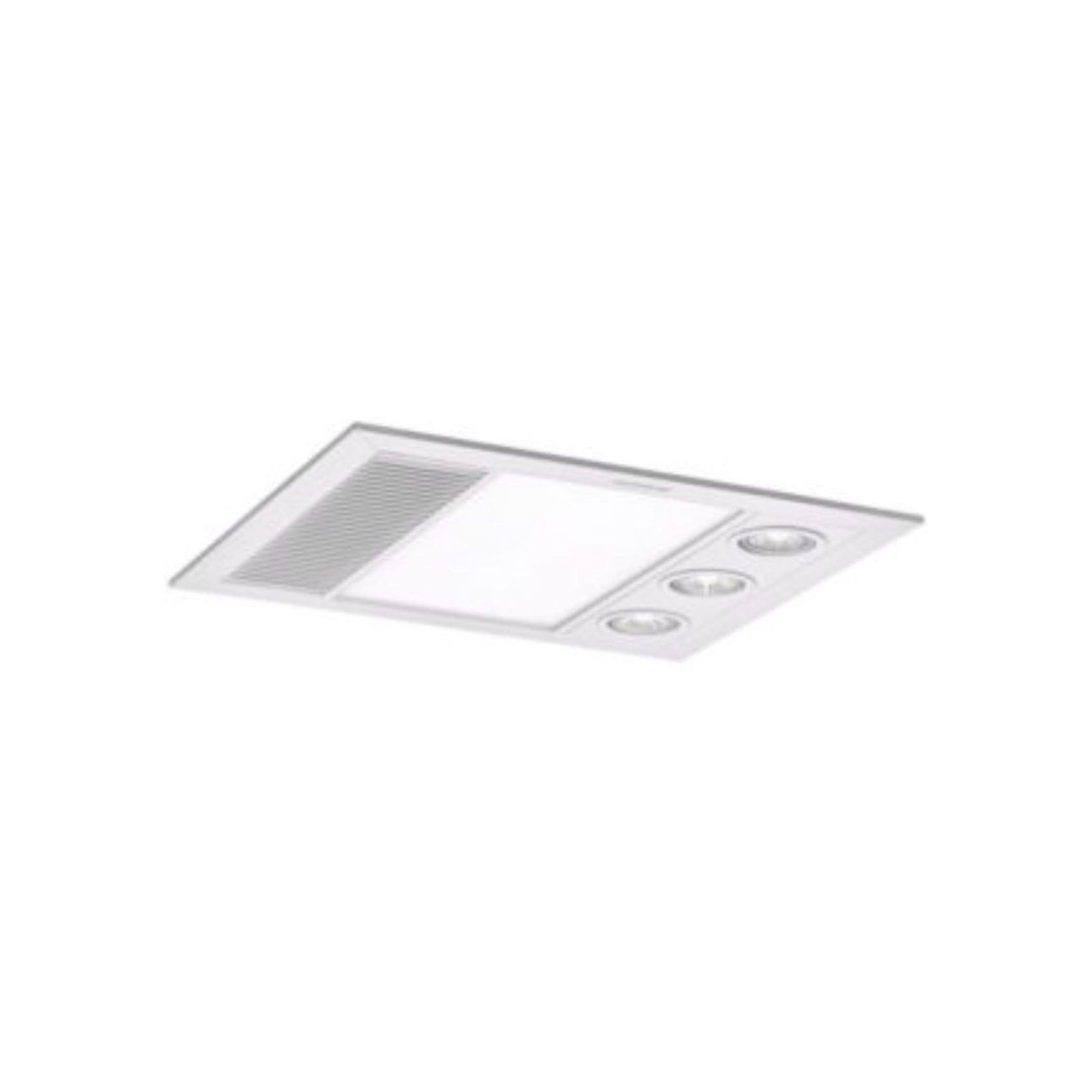 Martec Linear Mini 3-in-1 Bathroom Heater | White gallery detail image