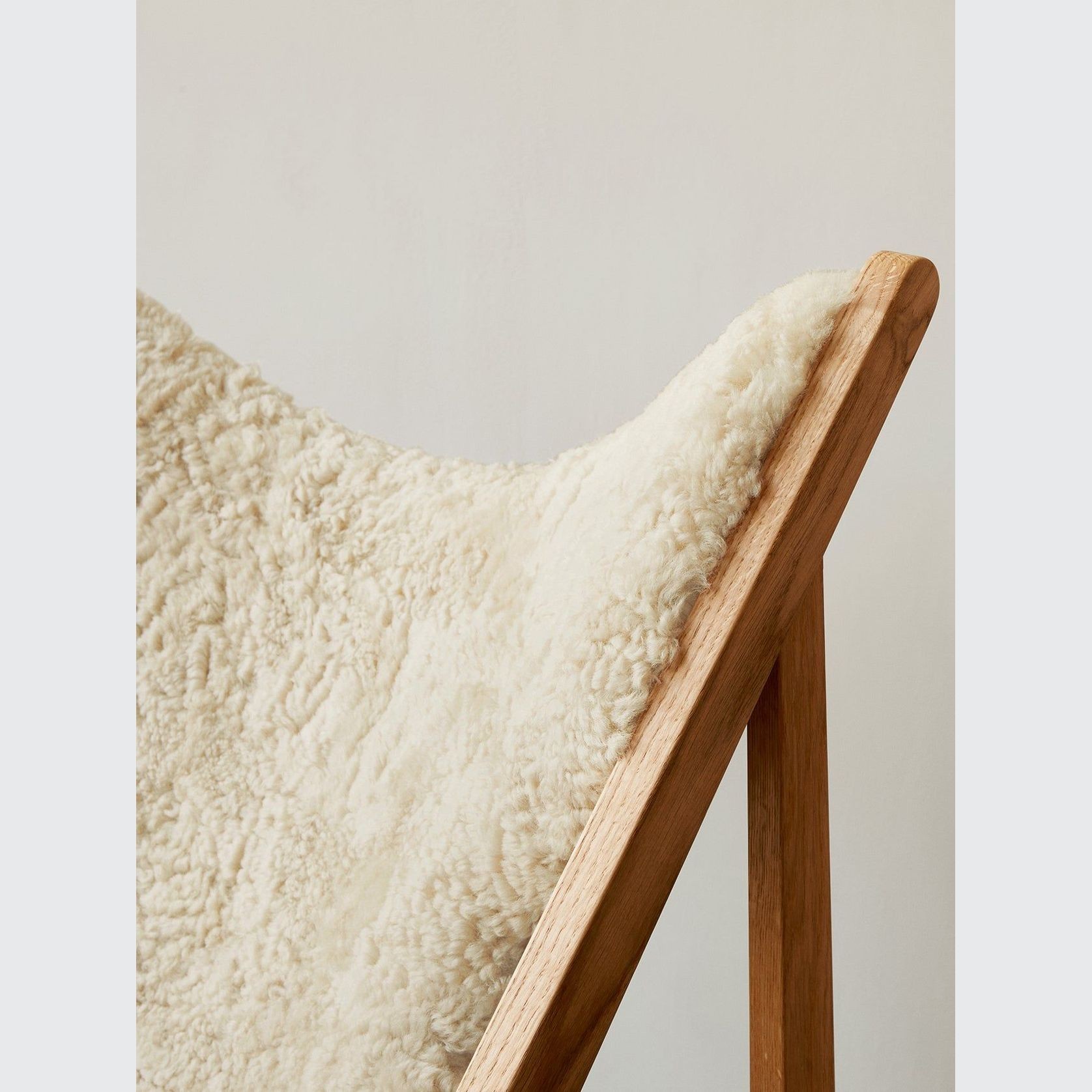 Audo CPH Knitting Lounge Chair, Sheepskin gallery detail image