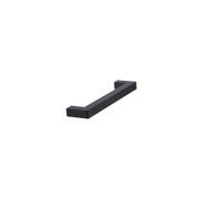 Square Handle for Cabinets 128mm - Matte Black gallery detail image