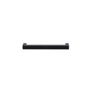 Square Handle for Cabinets 160mm - Matte Black gallery detail image