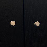 RANIA Study Desk Console 120cm - Black Ash gallery detail image