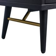 RANIA Sideboard Buffet 160cm - Black Ash gallery detail image