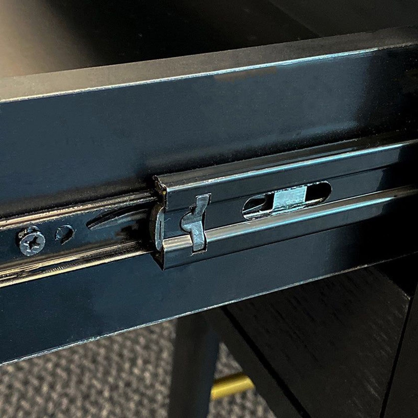 RANIA Study Desk Console 120cm - Black Ash gallery detail image