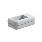 Milazzo 600 Left Wall Basin gallery detail image