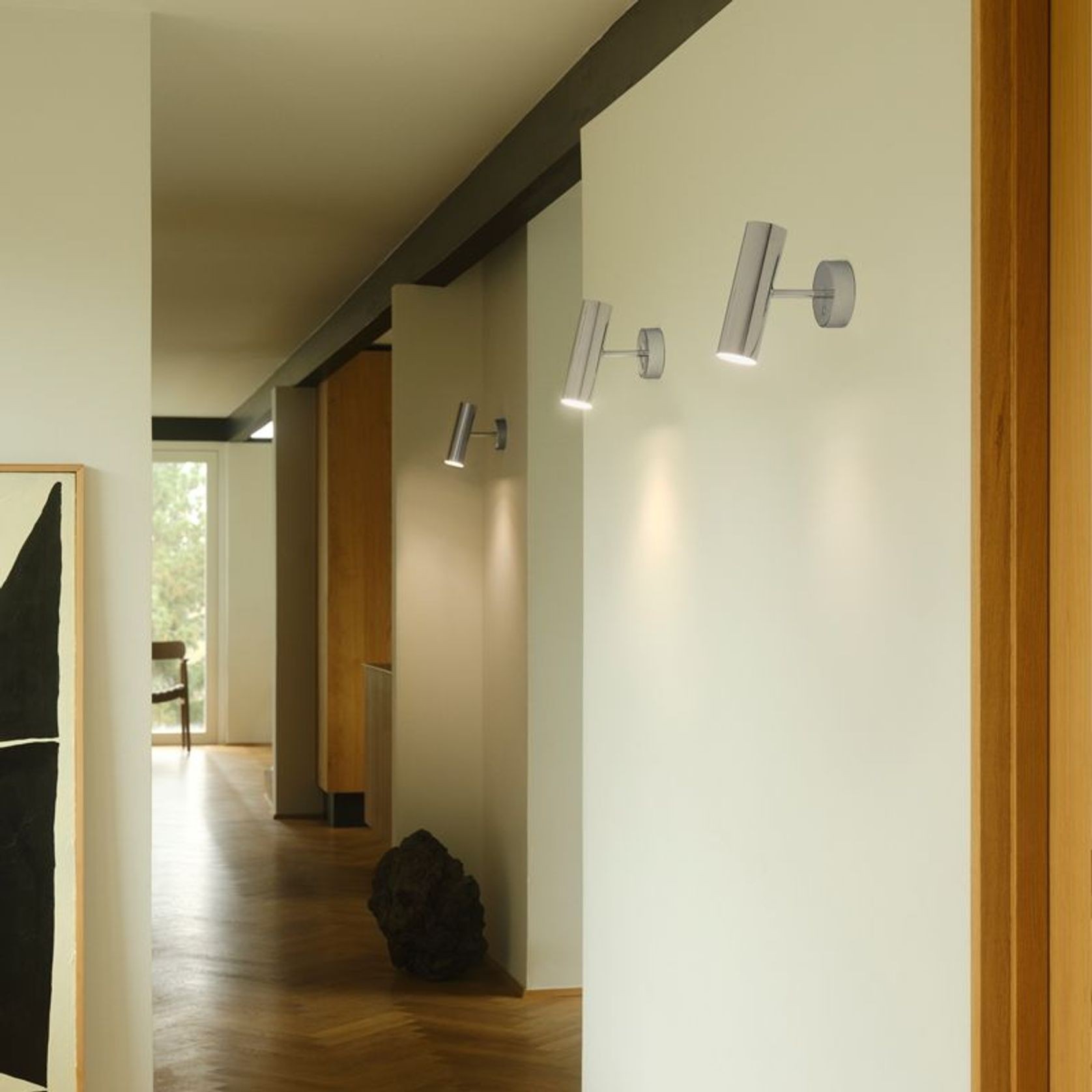 MIB 6 Wall Light Chrome gallery detail image