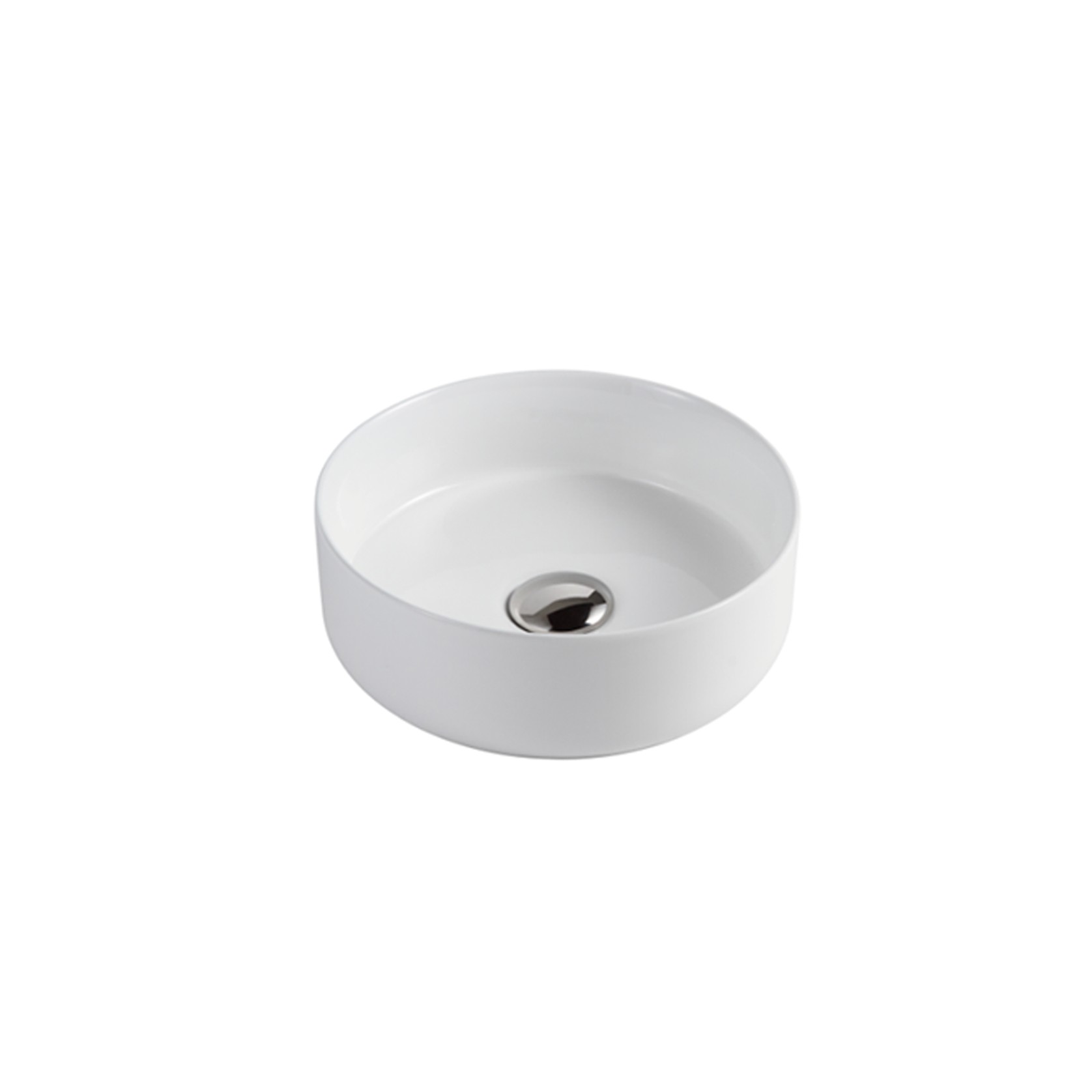 Mini Siera 310mm Round Above Counter Basin White gallery detail image