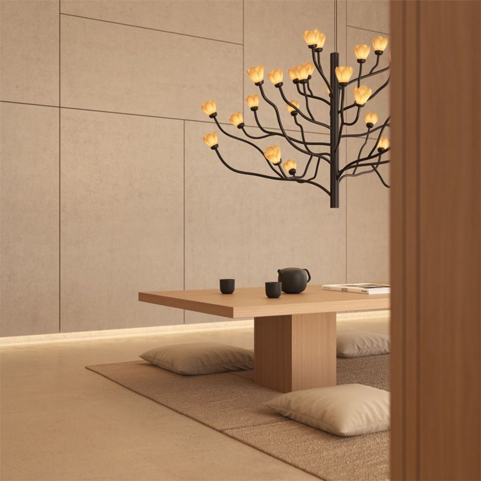 Mokuren Chandelier gallery detail image