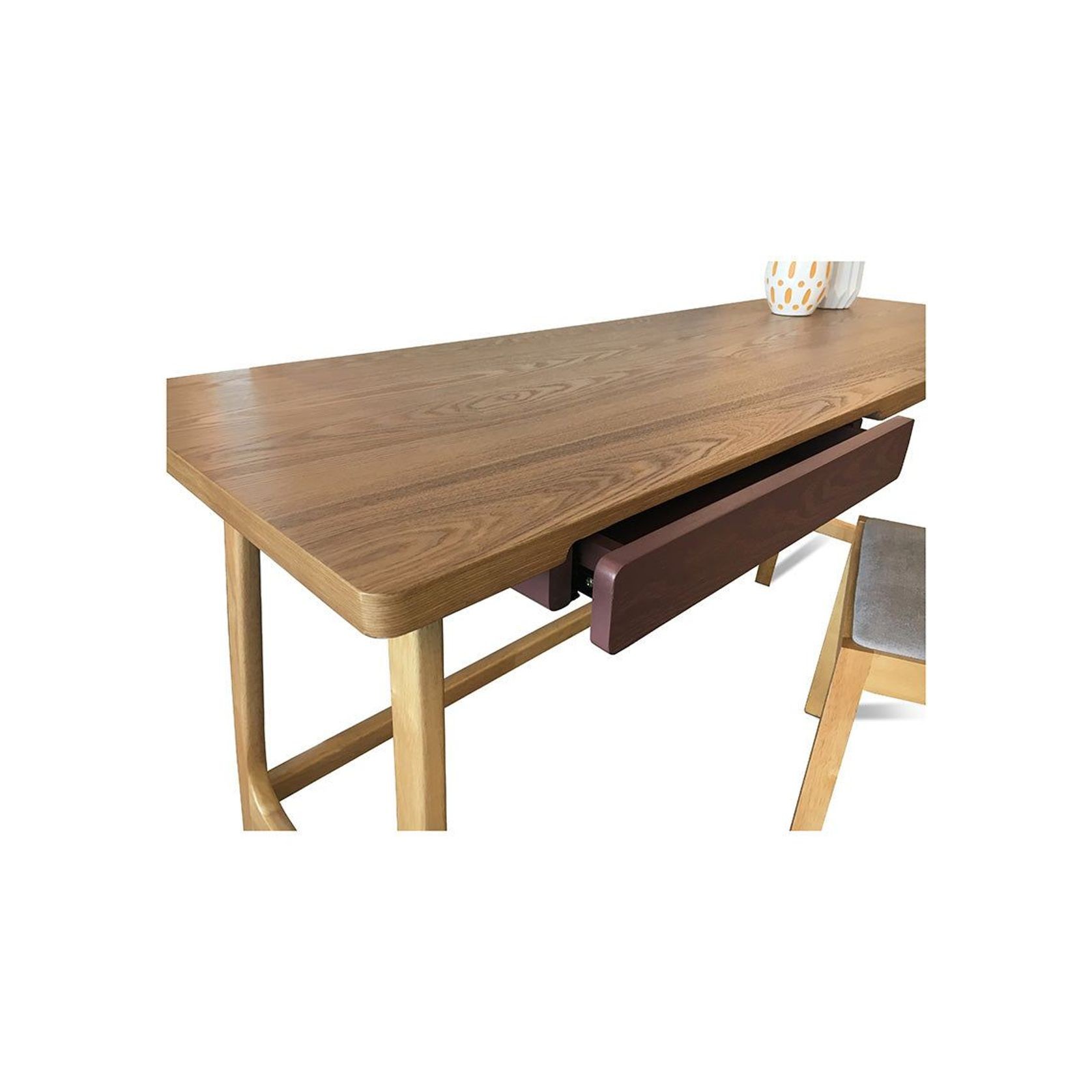 MOREY Study Desk Natural - Natural gallery detail image