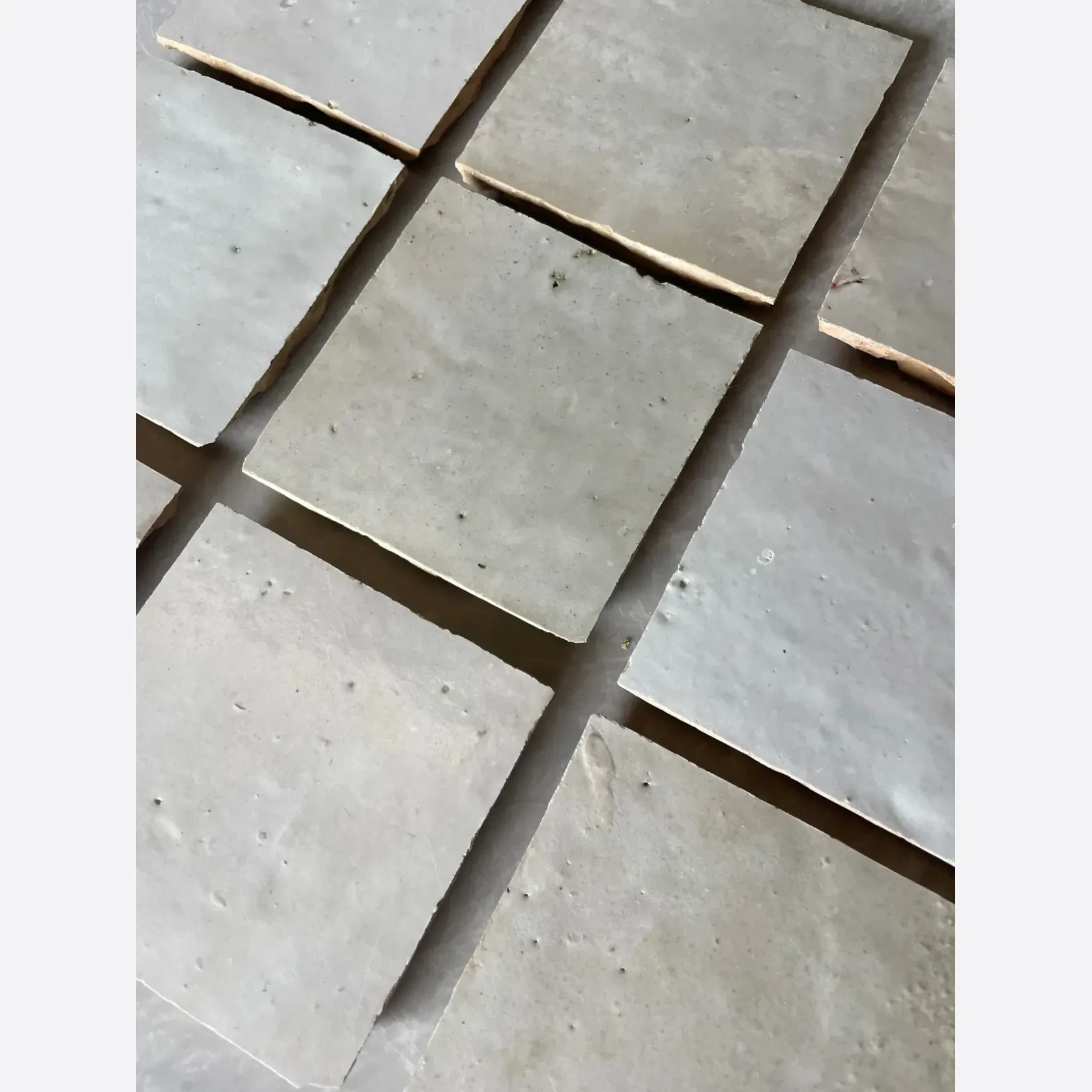 White Square Moroccan Zellige gallery detail image