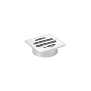 Square Floor Grate Shower Drain 50mm outlet - Polished Chrome gallery detail image