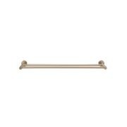 Round Double Towel Rail 600mm - Champagne gallery detail image