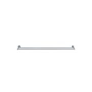 Round Double Towel Rail 900mm - Polished Chrome gallery detail image