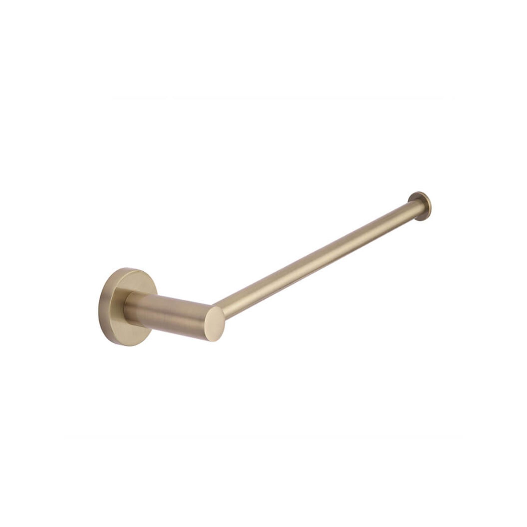 Round Guest Towel Rail - Champagne gallery detail image