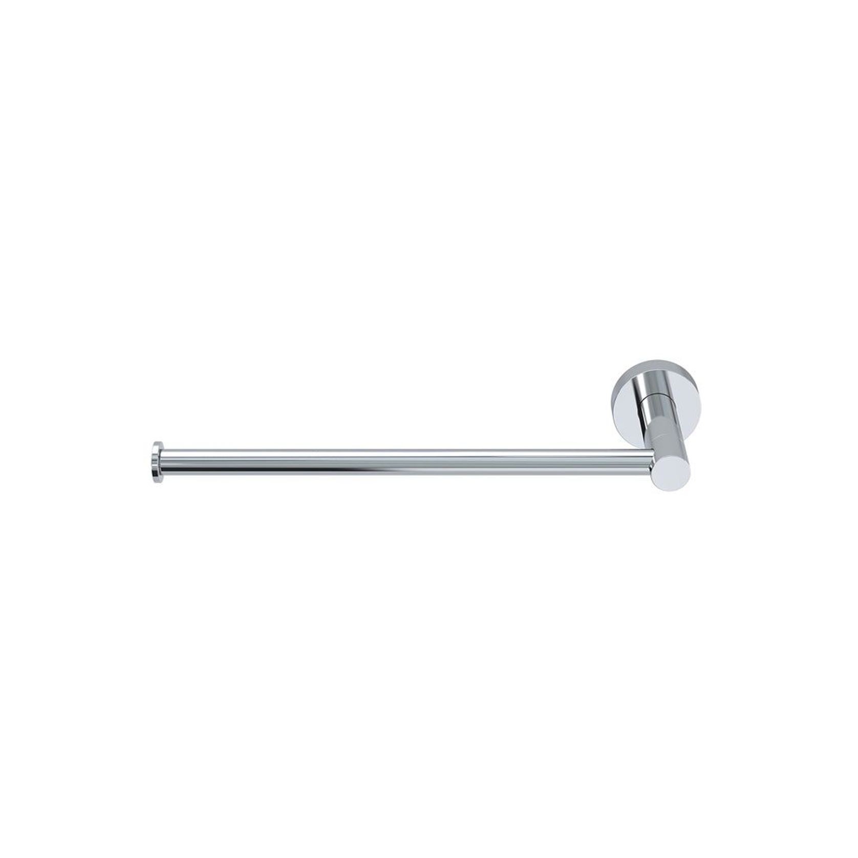 Round Guest Towel Rail - Polished Chrome gallery detail image