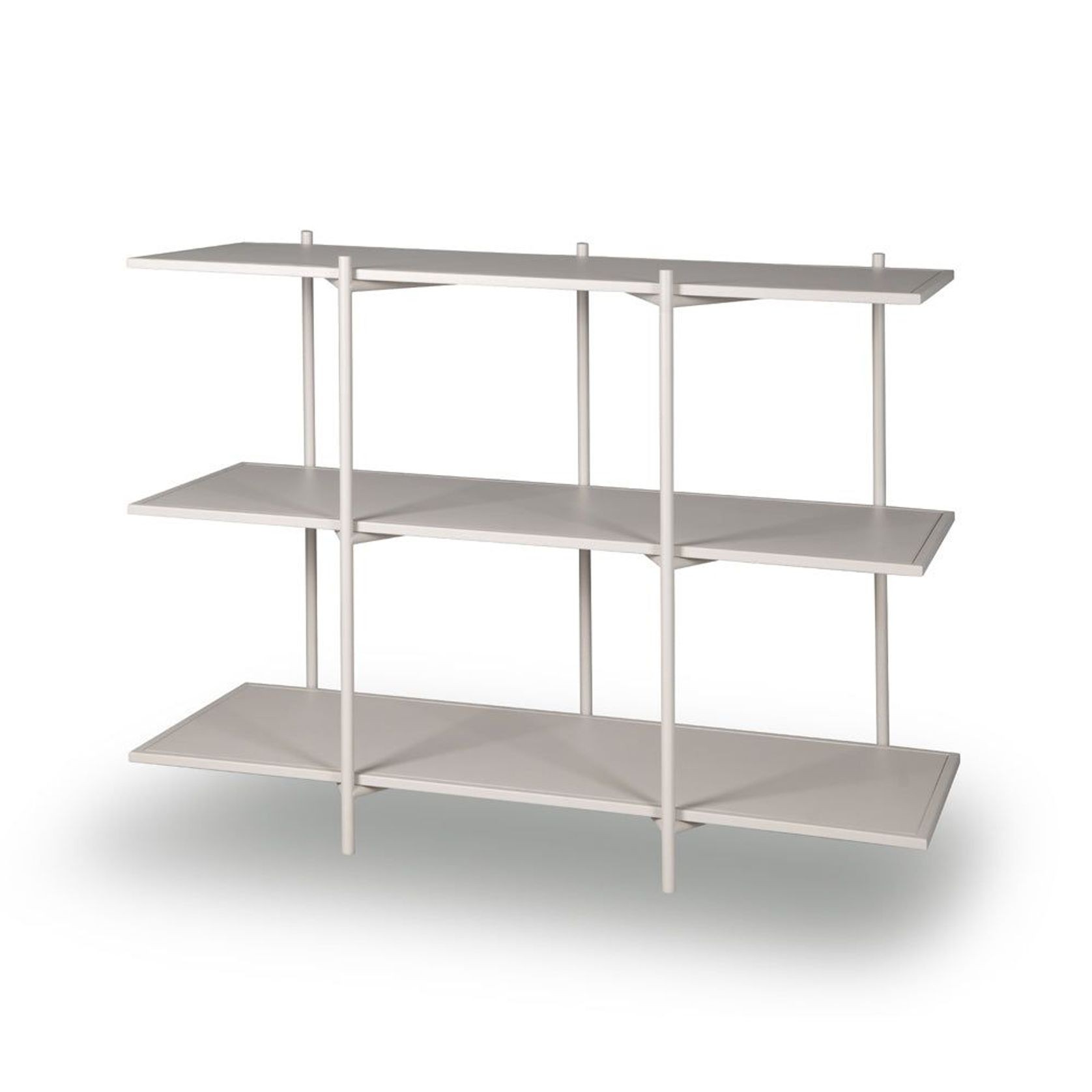 Cross Shelving Unit Medium - Warm Beige gallery detail image