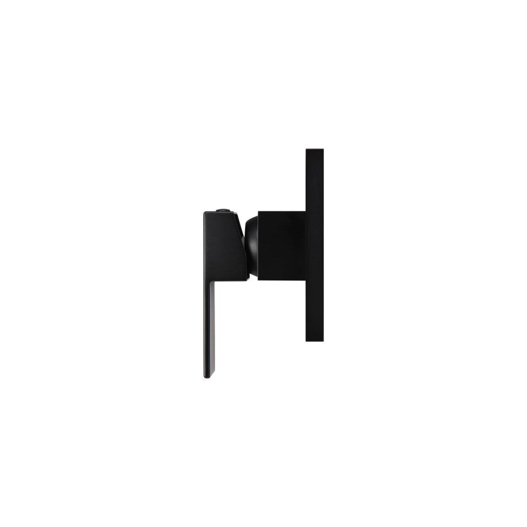 Square Wall Mixer - Matte Black gallery detail image