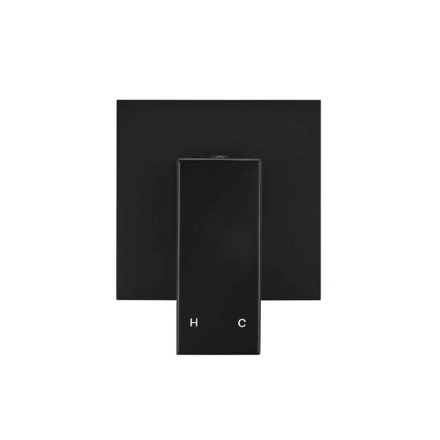 Square Wall Mixer - Matte Black gallery detail image