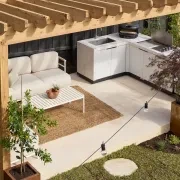 Savana Light Sandblasted Limestone Pool Coping gallery detail image