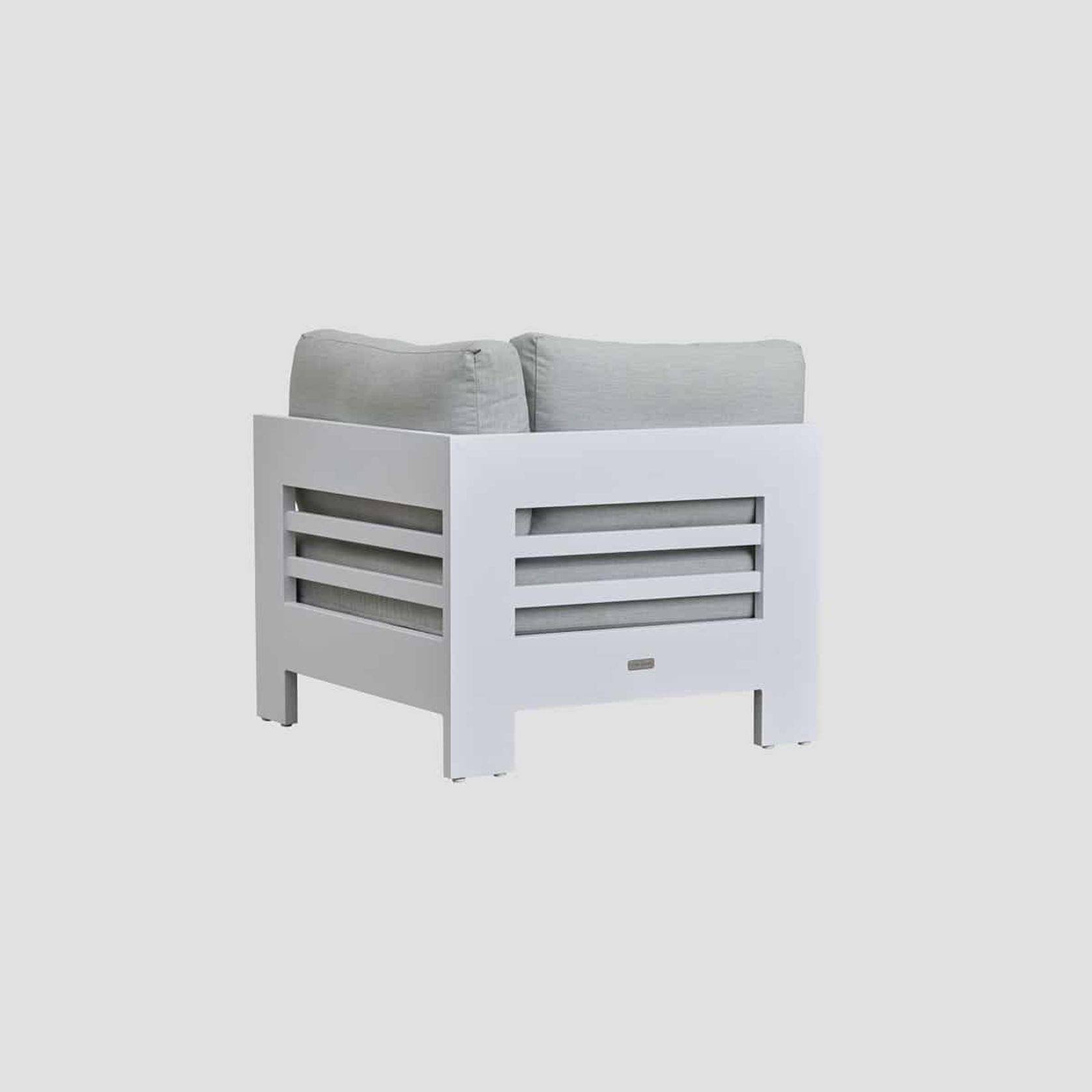 Mackenzie Alu Corner Sofa Section gallery detail image