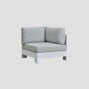 Mackenzie Alu Corner Sofa Section gallery detail image