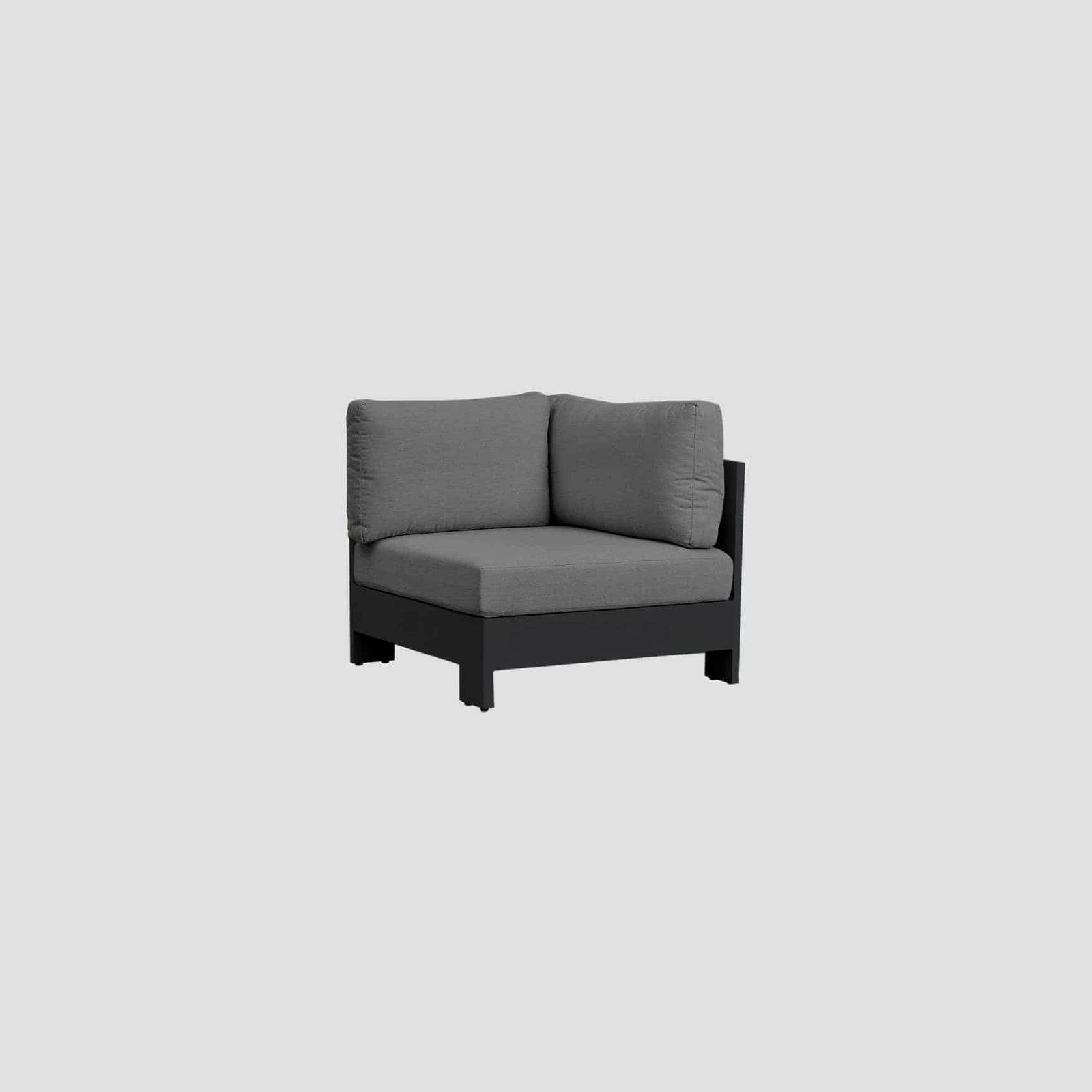 Mackenzie Alu Corner Sofa Section gallery detail image