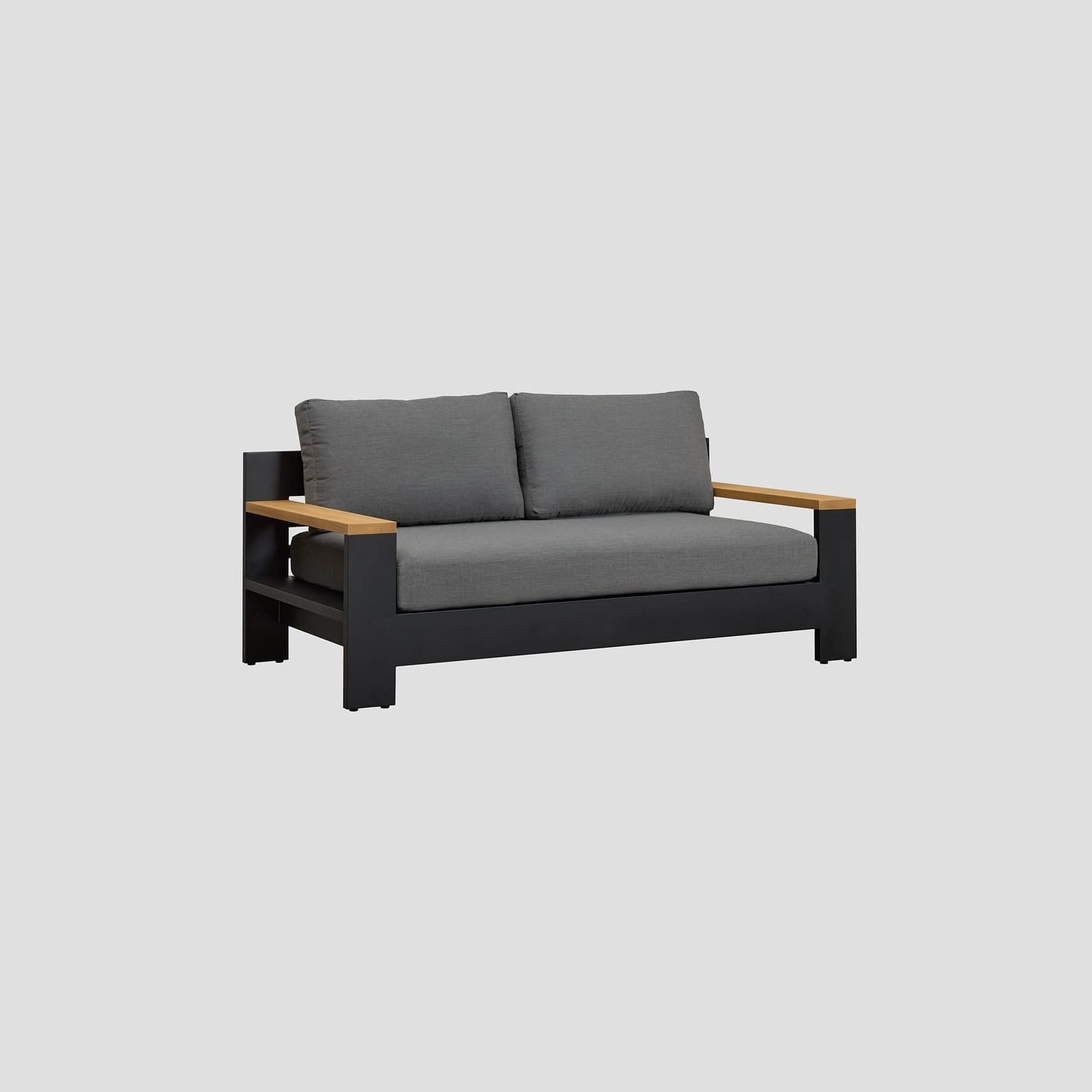 Mackenzie Alu Double Sofa gallery detail image