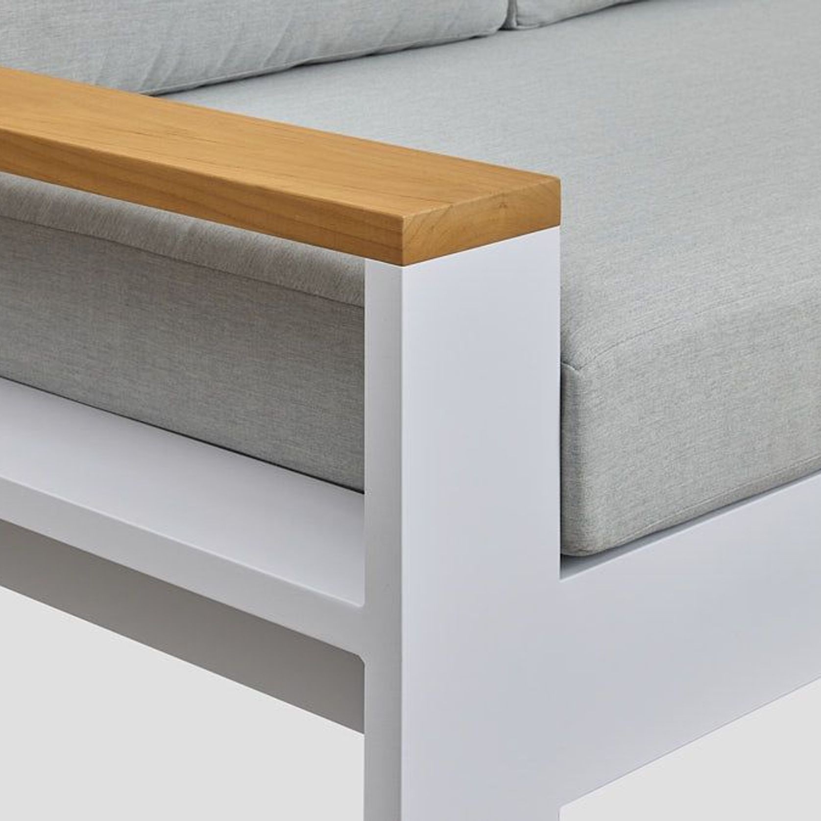 Mackenzie Alu Double Sofa gallery detail image