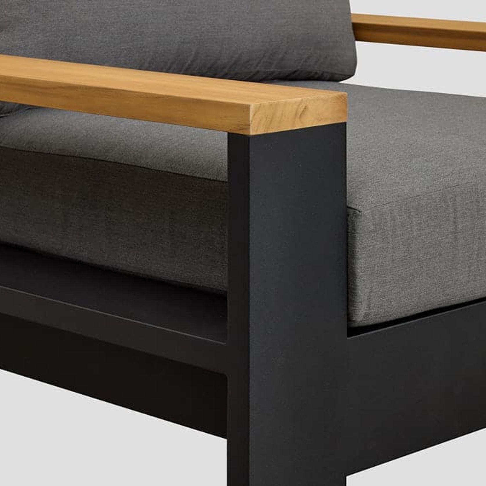 Mackenzie Alu Single Sofa gallery detail image