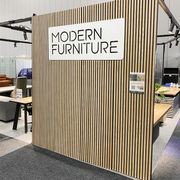 WOODFLEX Flexible Acoustic Wood Slat Wall Panel, Oak Veneer - 2700mm x 600mm gallery detail image