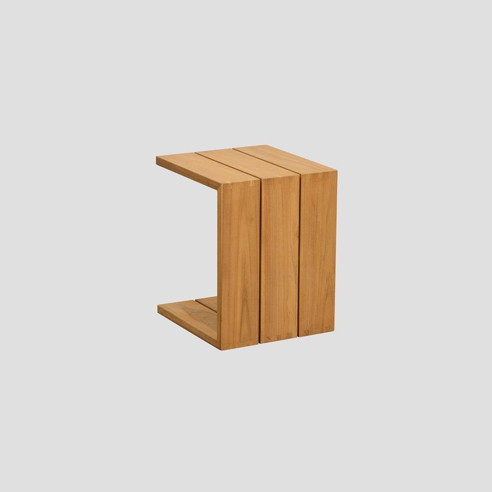 Mangawhai Teak Side Table gallery detail image