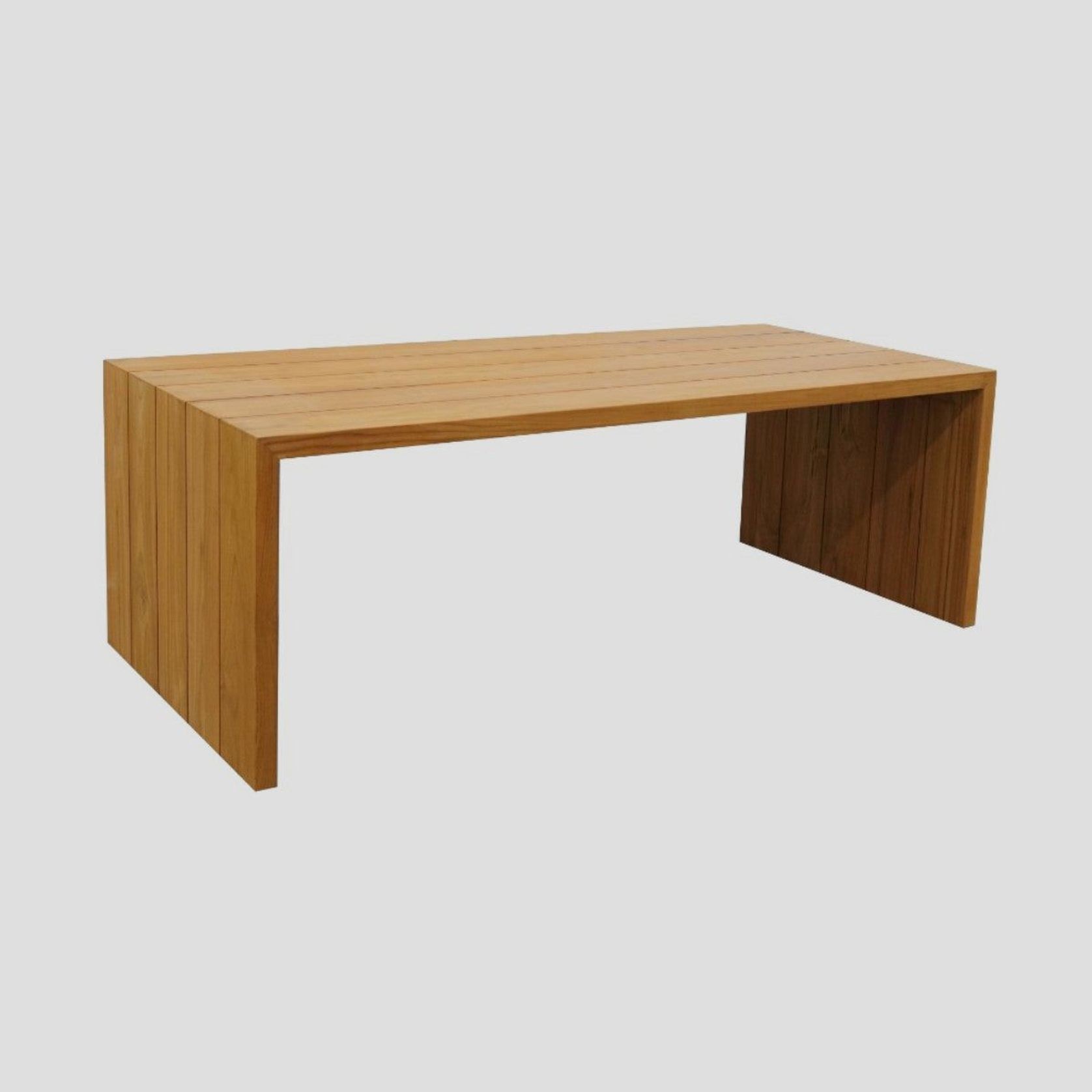 Mangawhai Teak Dining Table 2.2L X 1.0W gallery detail image