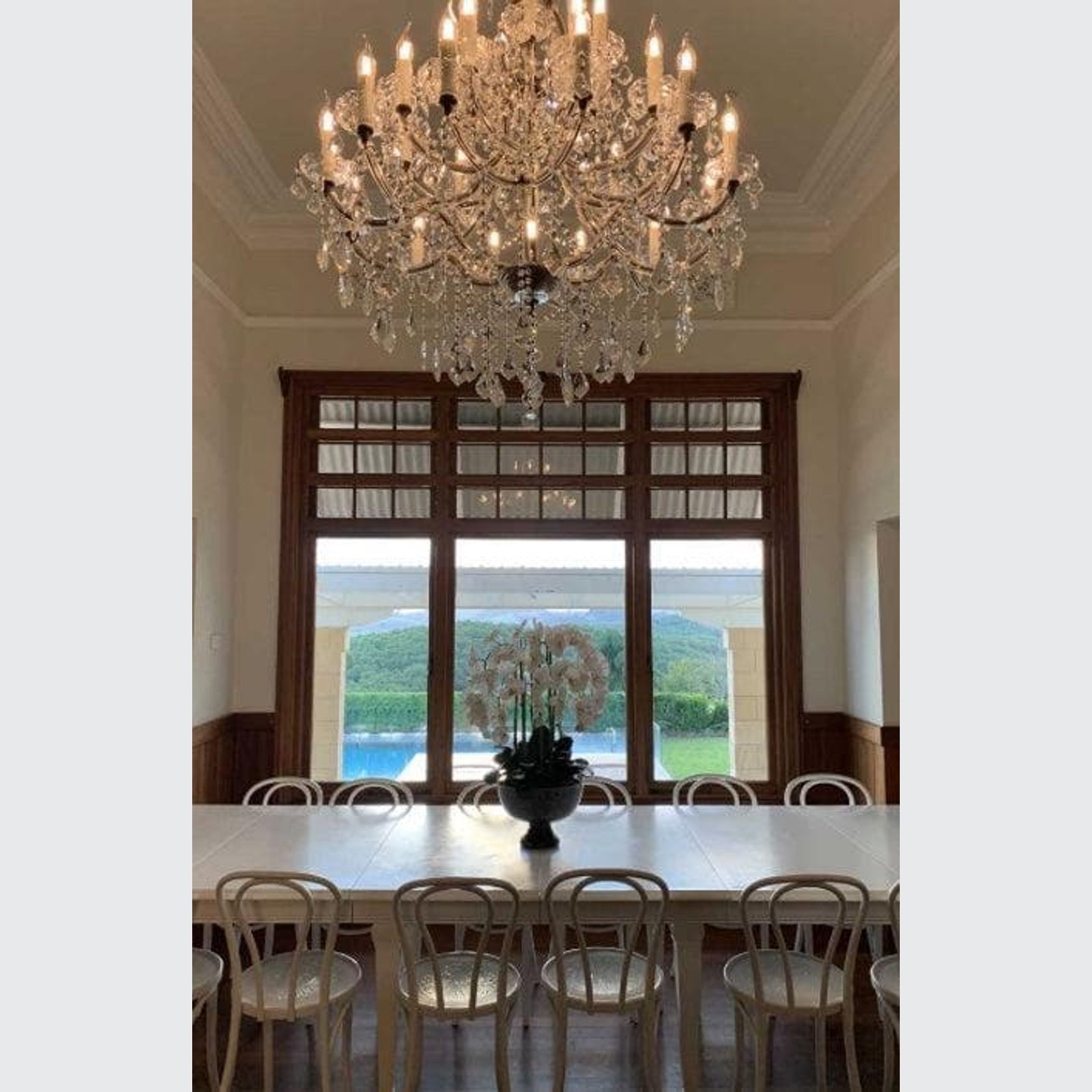Maria Theresa Crystal Chandelier Grande 28 Light - Rustic gallery detail image