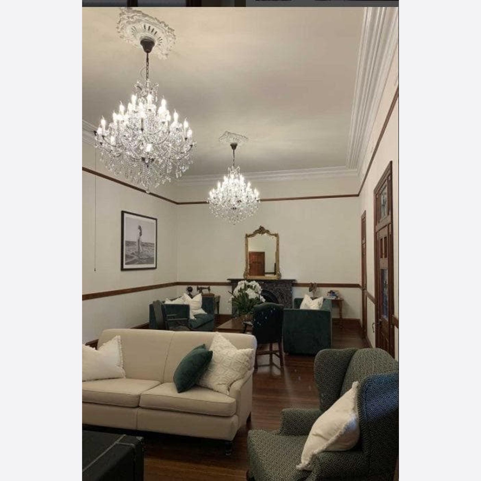 Maria Theresa Crystal Chandelier Grande 28 Light - Rustic gallery detail image