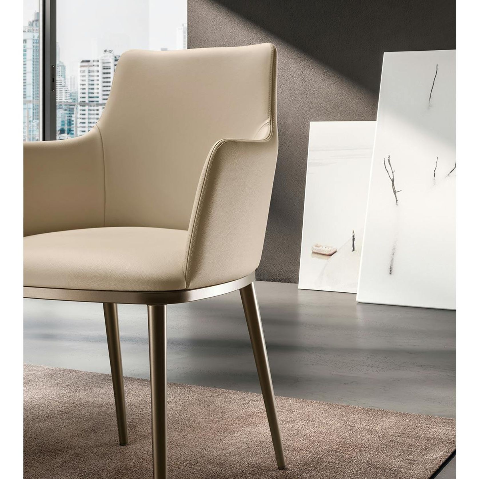 Max Metal Dining Chair gallery detail image